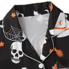 Cardigan Cruzado Europeu e Americano de Seda Leite com Estampa Única Pijama Feminino, Shorts de Manga Curta, Roupa de Dormir Casual Respirável, Roupa de Casa