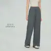 Pantalones de Pierna Ancha Fluidos de Primavera y Verano, Pantalones Deportivos Rectos Casuales de Cintura Alta, Pantalones Largos Fitness Sueltos Adelgazantes, Pantalones de Yoga para Exteriores para Mujer