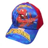 Boné de rede infantil transfronteiriço Homem-Aranha Ultraman Primavera e Verão Europeu e Americano Desenho Animado Princesa Boné de Beisebol Respirável Chapéu de Sol