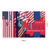 Amazon Tela de Fondo del Día de la Independencia Americana Decoración Festiva Tela Colgante para Fiesta Foto Carnaval Banderas Transfronterizas Suministros Personalizado