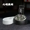 Tazón de Acero Inoxidable para Gato con Boca Inclinada Protección del Cuello Antivuelco Desmontable Tazón de Comida Dispensador de Agua para Mascota Perro Tazón para Gato