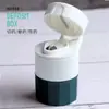 Cortador y Molinillo Multifuncional de Píldoras Estilo Japonés, Partidor de Píldoras, Triturador y Molinillo de Medicamentos Mini Portátil para Pastillas