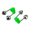 Atacado sino de pesca alarme arco espiral sino duplo mar pólo sino clipe plástico sino acessórios de equipamento de pesca