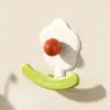 Gancho Adhesivo Fuerte para Baño Sin Taladro para Uso Doméstico, Gancho Pegajoso Resistente Montado en la Pared Creativo para Almacenamiento de Toallas