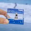 Céu Estrelado Mini Frasco Quadrado Gota de Óleo Astronauta Ampulheta Líquida Meninos e Meninas Frasco de Deriva Decoração de Mesa Pequenos Enfeites