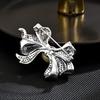 Broche de Perlas Estilo Nuevo, Elegante Pin Accesorio para Abrigos, Lazo Estilo Chanel con Pedrería de Alta Gama al por Mayor
