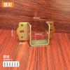 Dobradiça de cama colorida espessada Bandeja de cama em forma de U Suporte de viga de cama de madeira maciça Placa de cama Gancho Fivela Placa de cama Suporte fixo