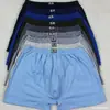 Roupa íntima de malha de perna reta para homens de meia-idade e idosos Wang Shuxia Roupa íntima masculina Plus Size Shorts de quatro cantos soltos Plus Size