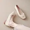 Novedad Primavera y Verano 2026 Estilo Poco Profundo Sin Cordones Ligeros A la Moda Versátiles Moño Estilo Perezoso Zapatos Planos de Moda para Mujer