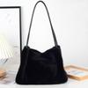 Bolso de Gran Capacidad para Mujer 2025 Invierno Nuevo Bolso Cuadrado Pequeño Sencillo y a la Moda para Viajar al Trabajo Bolso Tote de Hombro Axila