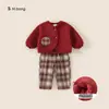 Conjunto de primavera e outono para meninos liquidação Conjunto esportivo para meninos