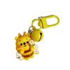 Lindo Llavero de Tarro de Miel de Pooh Divertido Colgante Ins Dibujos Animados Abeja Niña Corazón Suave Lindos Accesorios Colgantes