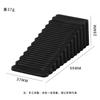 Barreira de porta à prova de vento Anti-colisão Plugue de porta Barreira de porta sem punção Creative Silicone Door Barrier Household Safety Door Wedge Anti-pinch Door Card