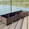 Cajas de Plantación de Plástico para Jardinería en Azoteas Domésticas, Cajas Especializadas para Huertos, Jardines Exteriores, Azoteas, Cajas de Plantación para Interiores y Exteriores