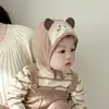 Gorros para Bebé para Primavera y Otoño, Estilo Delgado para Recién Nacidos Niños, Gorro de Protección para Fontanela, Gorro de Invierno con Protección para Orejas, Gorro de Punto para Exteriores, Gorro Fetal