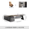 Escritorio Ejecutivo Sencillo para Oficina, Escritorio Moderno para CEO, Escritorio y Silla Ejecutiva de Lujo Ligero y Elegantes