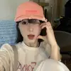 Gorra de Pato de Alta Gama con Visera Plana, Mezclilla Rasgada y Lavada, Gorra de Béisbol para Mujer, Verano, Circunferencia de Cabeza Grande, Visera Ancha, Gorra para Cara Grande