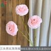26 Anos de Materiais Florais Rosa Claro, Arranjo Romântico para Corredor de Palco com Flores Artificiais, Decoração Floral de Seda para Casamento, Cenário Floral