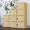 Librero Simple con Gabinete de Almacenamiento con Cerradura Gabinete de Madera Gabinete de Almacenamiento con Puerta Combinación Simple Librero Combinado Mesa de Noche Producto Nuevo