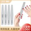 Lima de uñas con forma de diamante de grano 100/180 para manicura, tira de modelado y pulido de doble cara, disponible impresión de logotipo, lavable, al por mayor