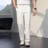 Principalmente recomendados son los Pantalones Casuales de Algodón Lavado de Alta Calidad, Versátiles para el Trayecto Diario, Estilo de Negocios Ligero, Pantalones de Pierna Recta, Pantalones Largos Finos de Moda para Primavera/Verano