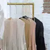 Estilo Coreano Suelto y Delgado 2025 Verano Aspecto Adelgazante Corto Exterior Manga Larga Protección Solar Tejido Cárdigan Camisa de Aire Acondicionado Chal para Mujer