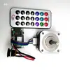 Conjunto Controlado de Driver para Motor de Passo 42/57 Temporizador Embutido Interruptor Externo Controle por Porta Serial V8825