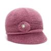 Artículos de cola selección de fugas lana gorra individual invierno forro polar protección auditiva gorra de lana ciclismo cálida punto de señora mayor procesamiento