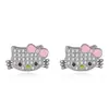 Múltiples Estilos de Collares de Gato de Dibujos Animados con Pedrería, Modernas Cadenas para la Clavícula para Niñas, Estudiantes y Mejores Amigas, con Cadenas Únicas para Suéteres