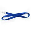 Lanyards Personalizados al por Mayor Transfronterizos de Poliéster con Insignia de Transferencia de Calor para Tarjetas de Identificación con Logotipo y Cierre de Langosta