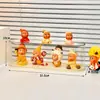 Caixa de Exibição para Figuras Starman Blind Box Transparente à Prova de Poeira Mesa Colecionável Suporte de Exibição de Brinquedo Tendência