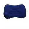 Inflado por presión, conveniente, engrosado, almohada cuadrada que protege la cintura, almohada de viaje, almohada portátil para siestas, almohada para siestas de oficina