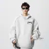 Sudadera con capucha V37 estilo callejero americano peculiar diseño ojo de gato para hombre, chaqueta con capucha gruesa forrada de forro polar pesado para otoño e invierno