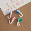 Uñas Creativas de Colores en Forma de 'I', Múltiples Tamaños Personalizables, Tablero de Corcho Combinado, Pared de Fotos, Chinchetas de Plástico, Chinchetas Hechas a Mano