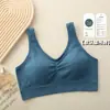 Sujetador Deportivo de Espalda Ancha para Mujer de 40-100 kg, Ropa Interior con Copa Fija, Chaleco Tubo, Transpirable, Tallas Grandes para Mujeres con Curvas