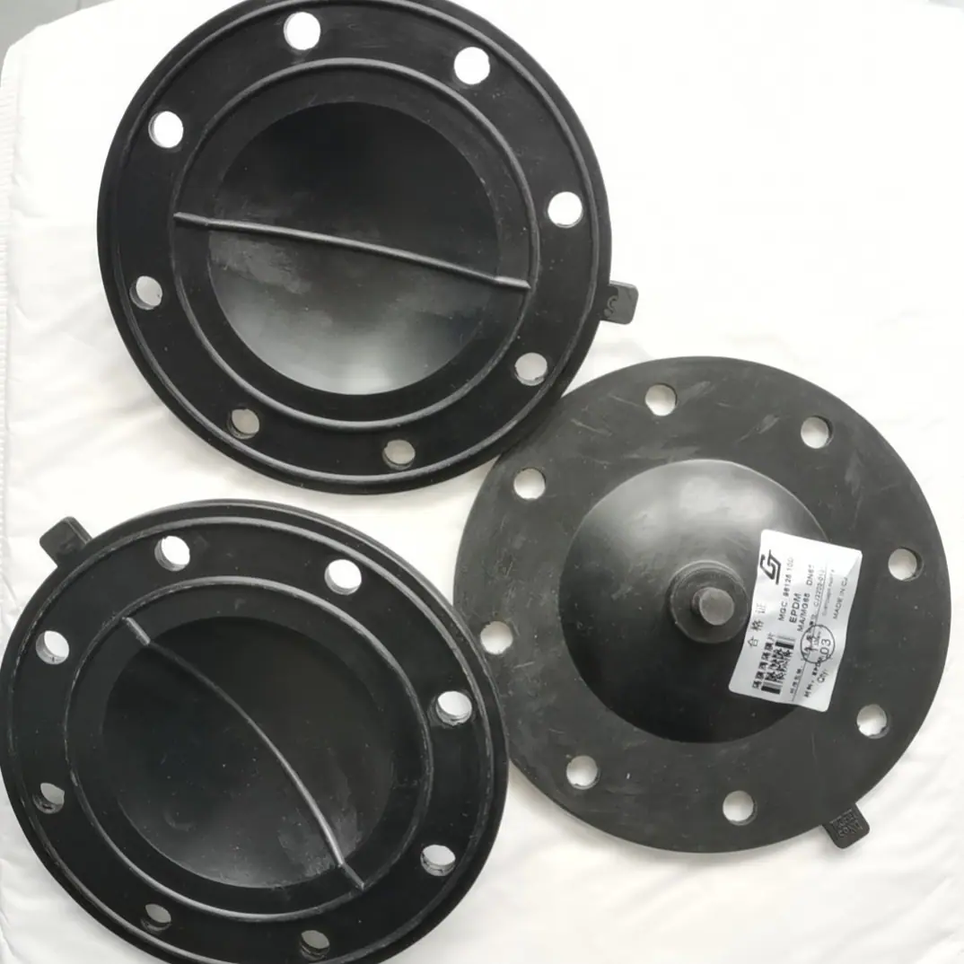 DN65 M8 180mm EPDM圆隔膜阀膜片