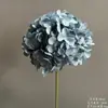 Flores Artificiais Azuis para Casamento Flores Falsas de Teto Decoração de Casamento Parede de Flores Arranjo de Flores de Chão para Casamento Materiais para Arranjo de Flores de Seda