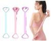8-personagem tensionador feminino aberto ombro costas fino artefato home yoga stretch belt costas silicone negrito esticar corda