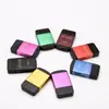 Leitor de cartão de alumínio quatro em um TF/SD card multifuncional quatro em um leitor de cartão de metal direto da fábrica