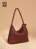 Bolsa Hobo Nova Tecida para Ombro/Axila, Bolsa de Mão Simples Tote Bag para Mulheres, Bolsa Transversal de Design Nicho Casual para o Dia a Dia