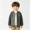 Esencial para el uniforme escolar: Capa interior de invierno para chaqueta de algodón de niños, abrigo de algodón para niños, oferta especial para niños mayores en otoño e invierno