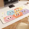 Tapete de mesa de desenho animado para aprendizado infantil, à prova d'água e lavável, toalha de mesa para proteção dos olhos do estudante, tapete de proteção para superfície de mesa de escrita