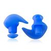 Fábrica por atacado natação tampões de ouvido nariz clip set silicone espiral tampões de ouvido unissex crianças treinamento impermeável tampões de ouvido