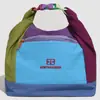 2026 Nueva Bolsa Deportiva de Senderismo al Aire Libre para Fitness con Colores Contrastantes Dopamina Ligera Portátil Bolso de Mano para Mujer