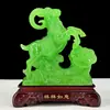Adornos de Oveja del Zodiaco Doce, Oveja de Jade, Decoraciones para Escritorio de Oficina y Sala de Estudio, Regalos Mayoristas para Apertura de Empresa