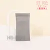 Bolsa de cuero para gafas de alta gama cierre automático de resorte bolsa para gafas de sol bolsa de almacenamiento de moda bolsa para gafas de sol con lámina de acero