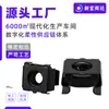 Aço Carbono Escurecido Porca de Pressão Gb805 Zinco Preto Quadrada Embutida Flutuante Parafuso de Encaixe Tampa M4M5M6M8