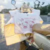 Película temperada para cobertura de para-brisa de patinete elétrico, à prova d'água, com forro de fleece para o inverno, espessada, à prova de chuva, à prova de vento e quente, universal para patinetes