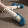 Populares zapatos Mary Jane franceses para mujer que aumentan la altura, nuevos zapatos de ballet casuales de otoño 2026 para combinar con faldas