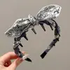 Diadema Ondulada Marrón para Mujer, Uso Diario, Antideslizante, con Dientes, para Lavarse la Cara, Accesorio para el Cabello